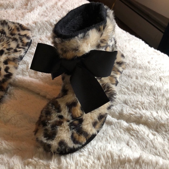 Kate Spade Cheetah Bootie Slippers - Picture 4 of 7